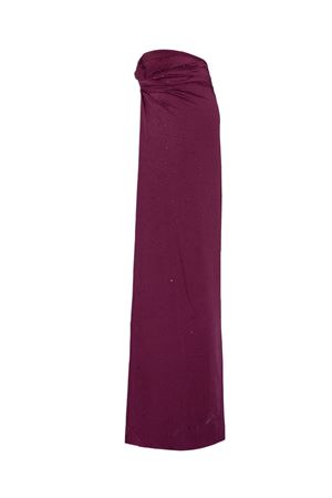 Zohra maxi skirt cabernet lightweight jersey THE ANDAMANE | TM180311BTJP185380